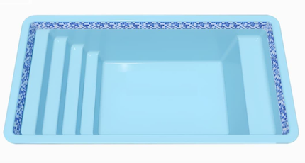 Plano piscina modelo Bonaire 5,00 x 2,50