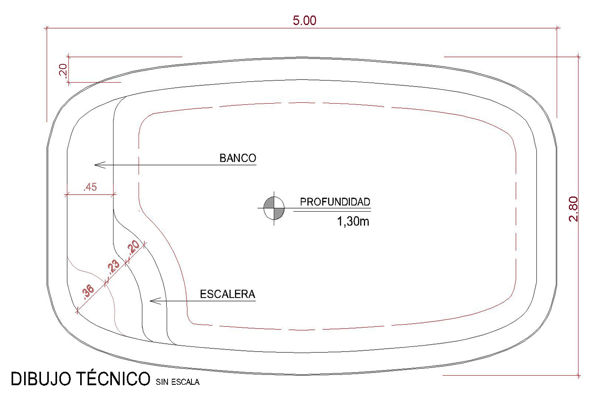 Piscina modelo Florenza