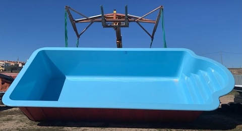 Plano piscina modelo Vila Moura 8,09 x 3,60